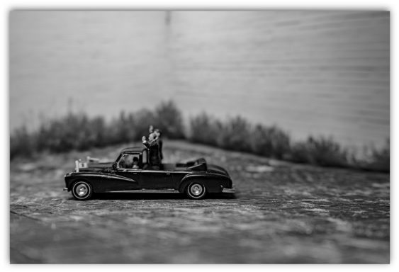 Wiking-Mercedes-Benz 300 - Staatsbesuch von John F. Kennedy